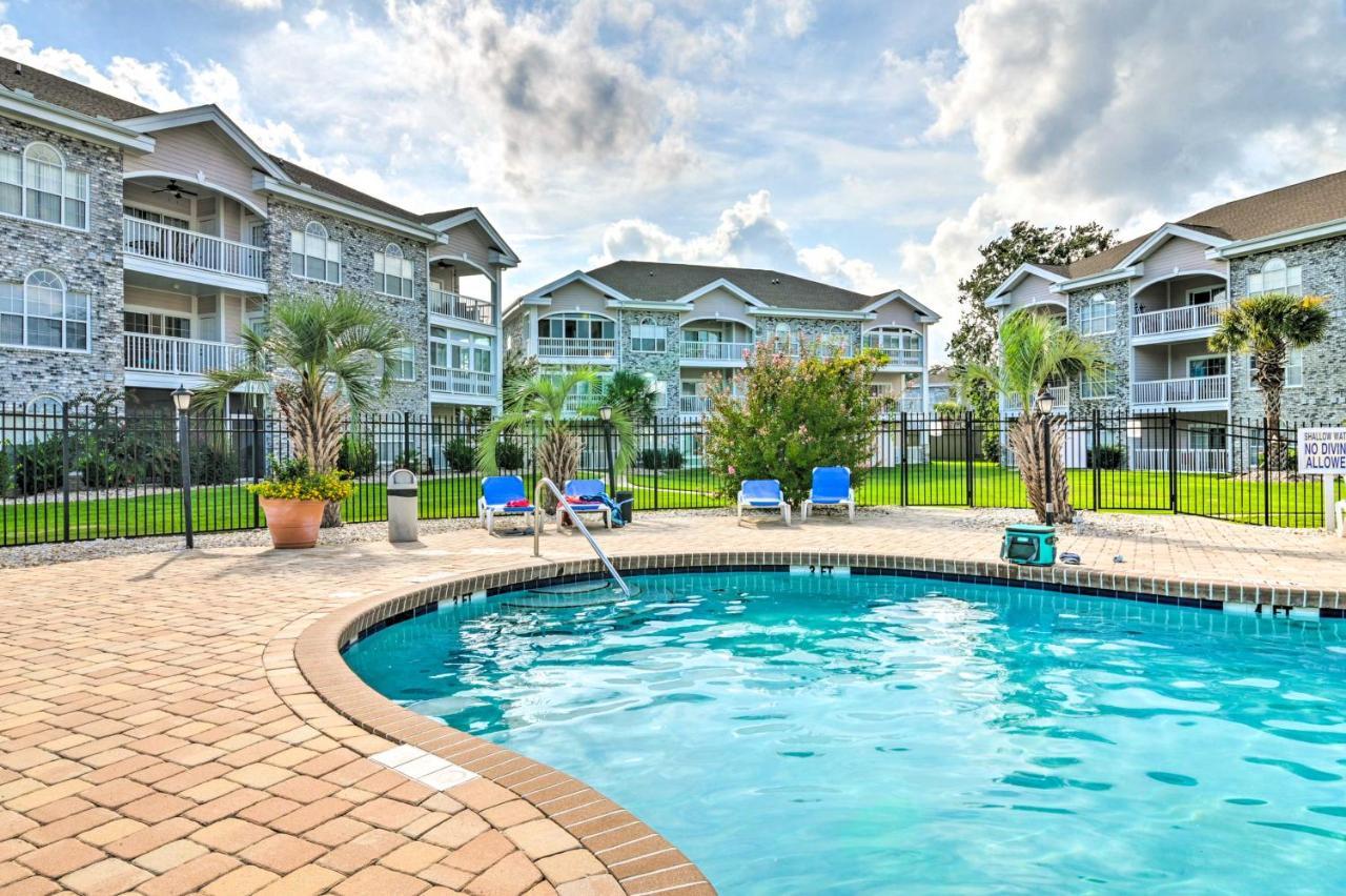 Bright Myrtle Beach Condo On Golf Course With Pool! 외부 사진